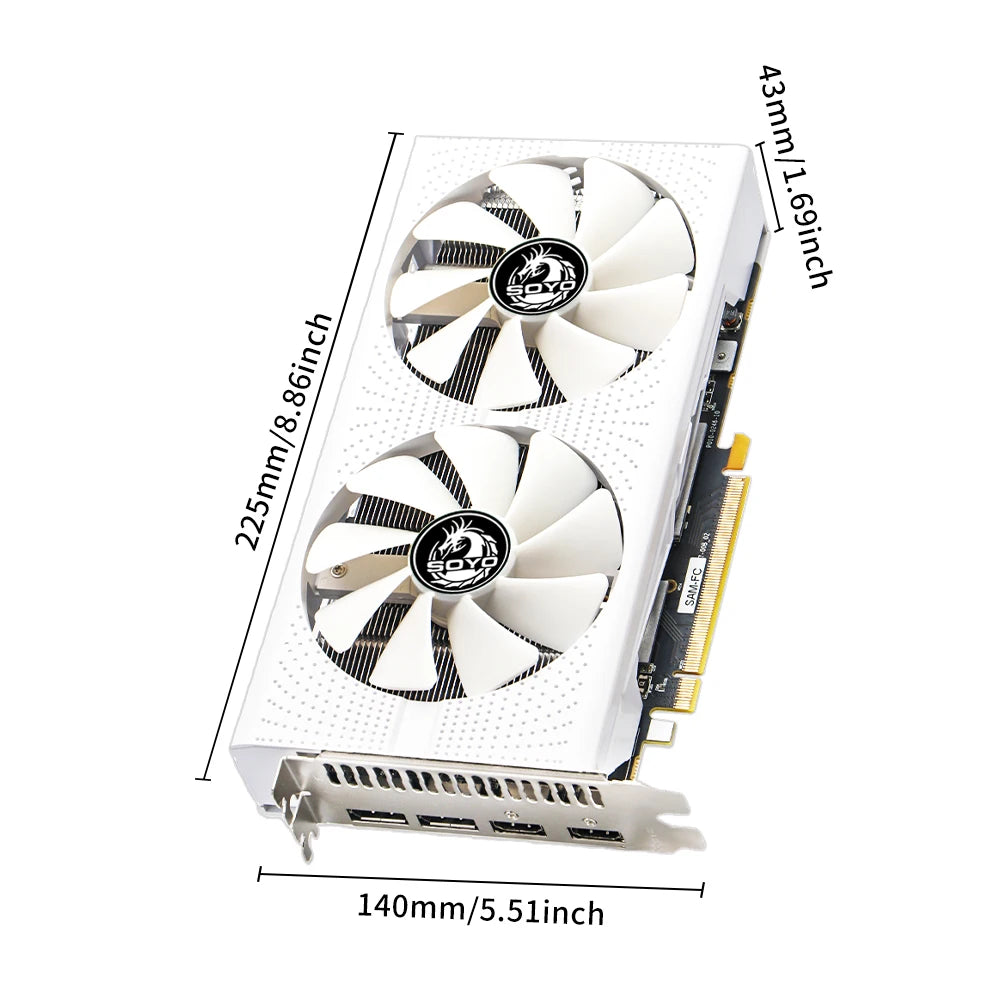 RX 580 8GB Graphics Card for Desktop PC