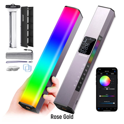 Handheld RGB LED Video Light Stick for Studio & Vlog