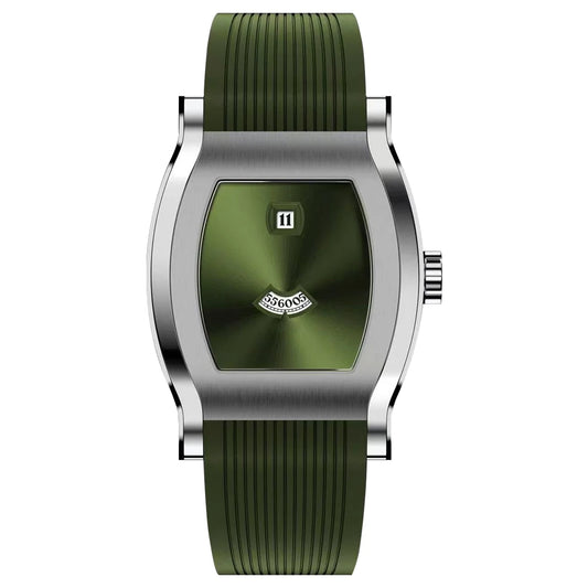 Luxury Automatic Jump Hour Watch Green Dial
