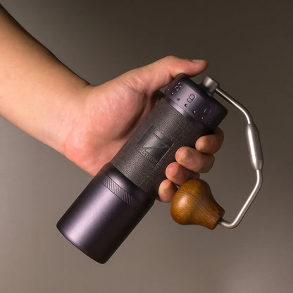Precision Manual Coffee Grinder 48mm Titanium Coated Burr