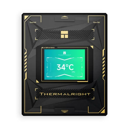 Thermalright High Performance 120mm CPU Cooler LCD White