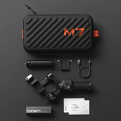 3-Axis Smartphone Gimbal with AI Tracking & RGB Fill Light