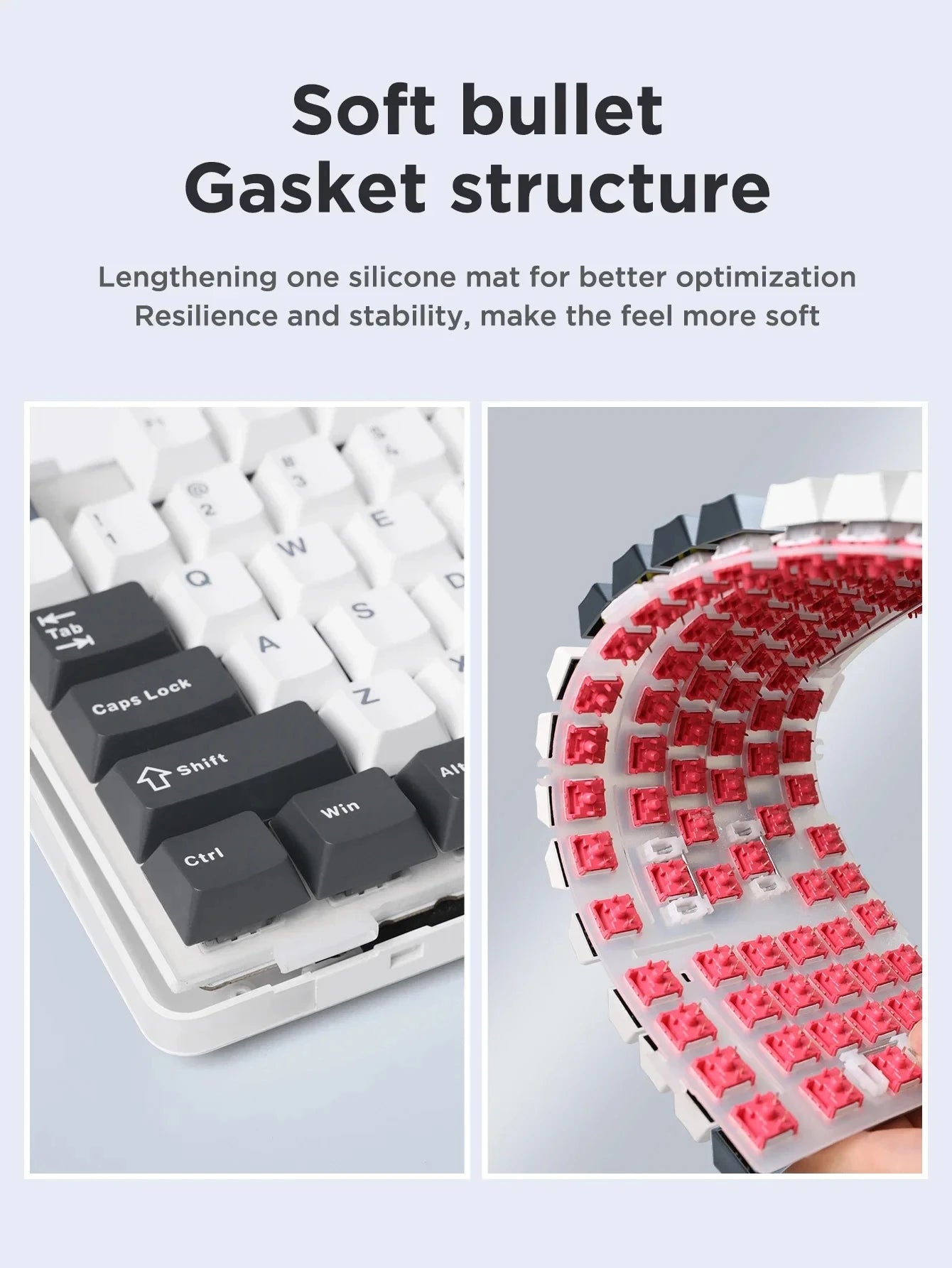 Dark Storm Hot-Swap 87-Key Wireless Tri-Mode Keyboard