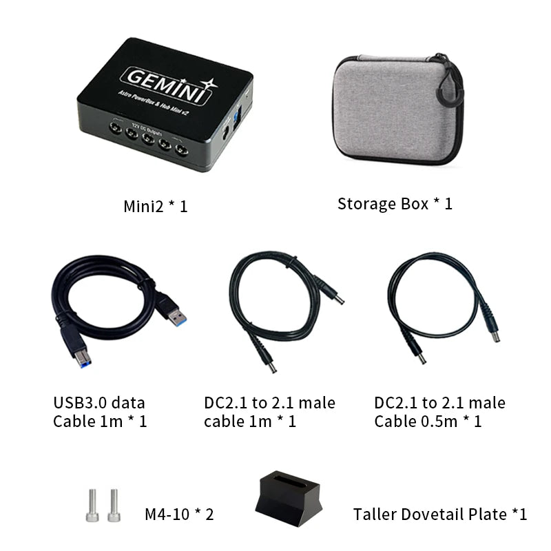 Astronomy Mini V2 Power Hub DC USB 3.1 Astrophotography