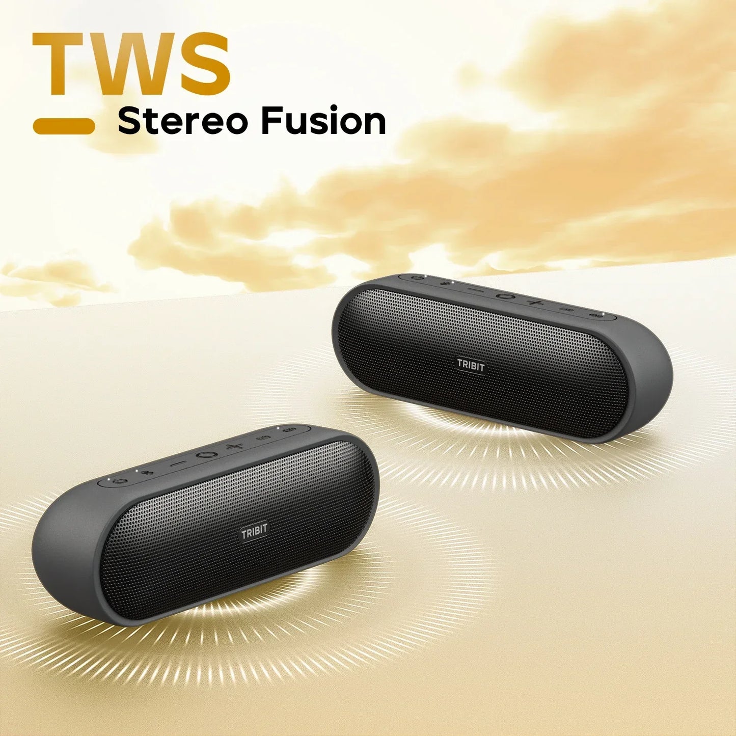 Portable Bluetooth Speaker 30W Waterproof Wireless with 24Hr Playtime