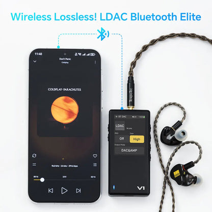 HiFi Music Player with PEQ and USB DAC Support