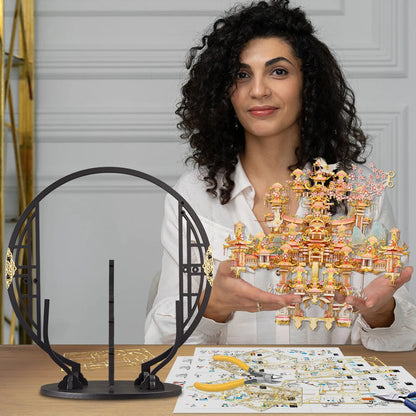 3D Metal Jigsaw Model Building Puzzle DIY Set