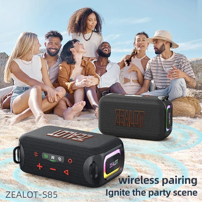 Rechargeable 50W 3D Portable Bluetooth Speaker for Outdoors