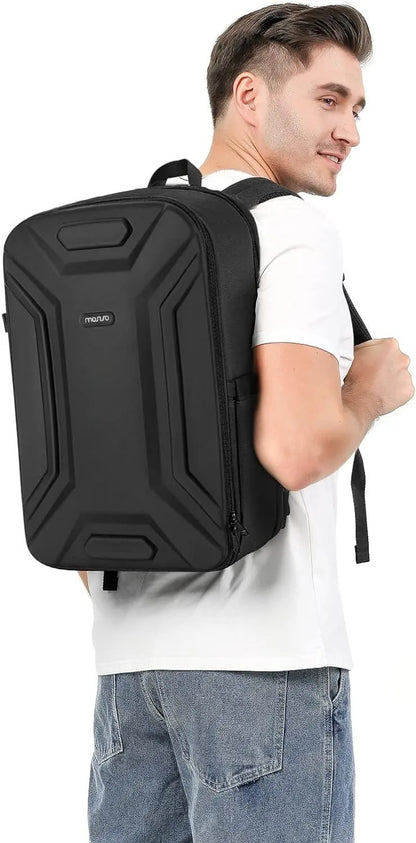 Large-Capacity Waterproof Camera Backpack for DSLR & Drone