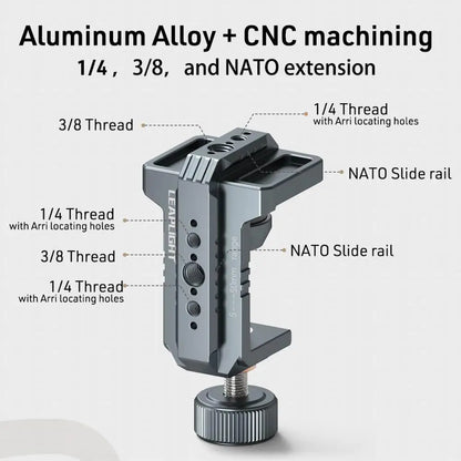 Flexible Magic Arm Camera Mount with C-Clamp