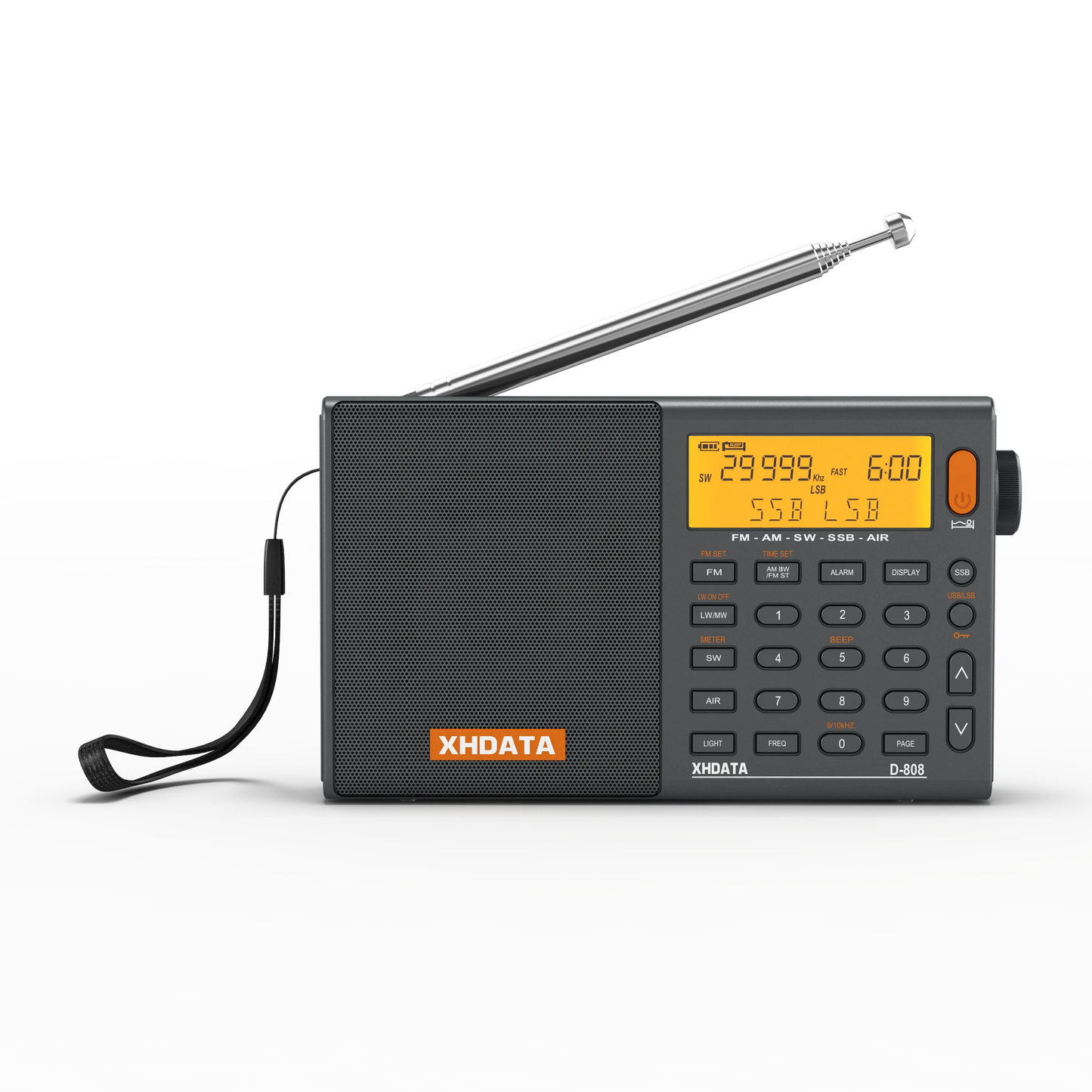 Portable AM FM SW SSB AIR Band Radio Rechargeable