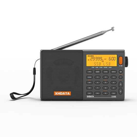 Portable AM FM SW SSB AIR Band Radio Rechargeable