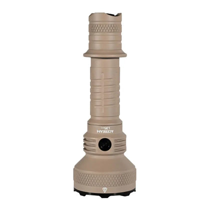 Super Bright LED Flashlight 650M Range Desert
