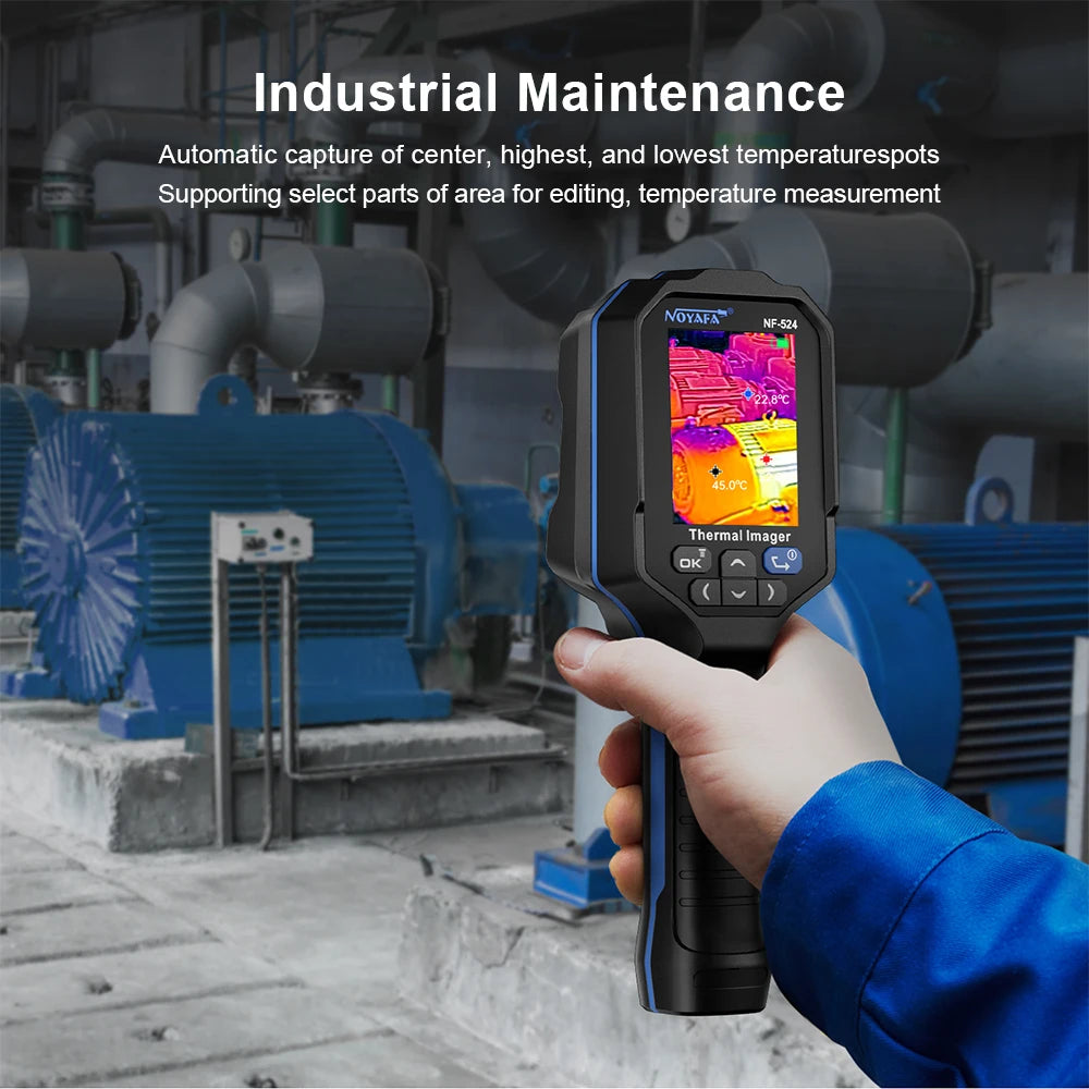 Handheld Thermal Imaging Camera for Electrical and Water Pipes