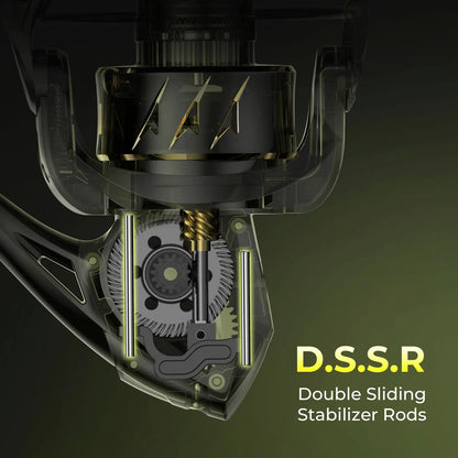 3000 Series Spinning Reel 18kg Drag Saltwater Freshwater