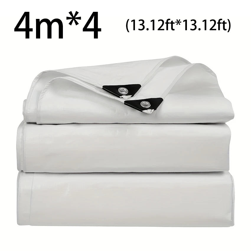 4x4m Waterproof Outdoor Tarp UV Sun Shade Cover