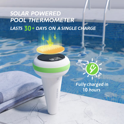 Solar Wireless Pool Thermometer with 300m Range
