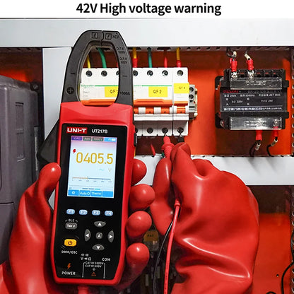 1000A Bluetooth Digital Clamp Meter with Oscilloscope