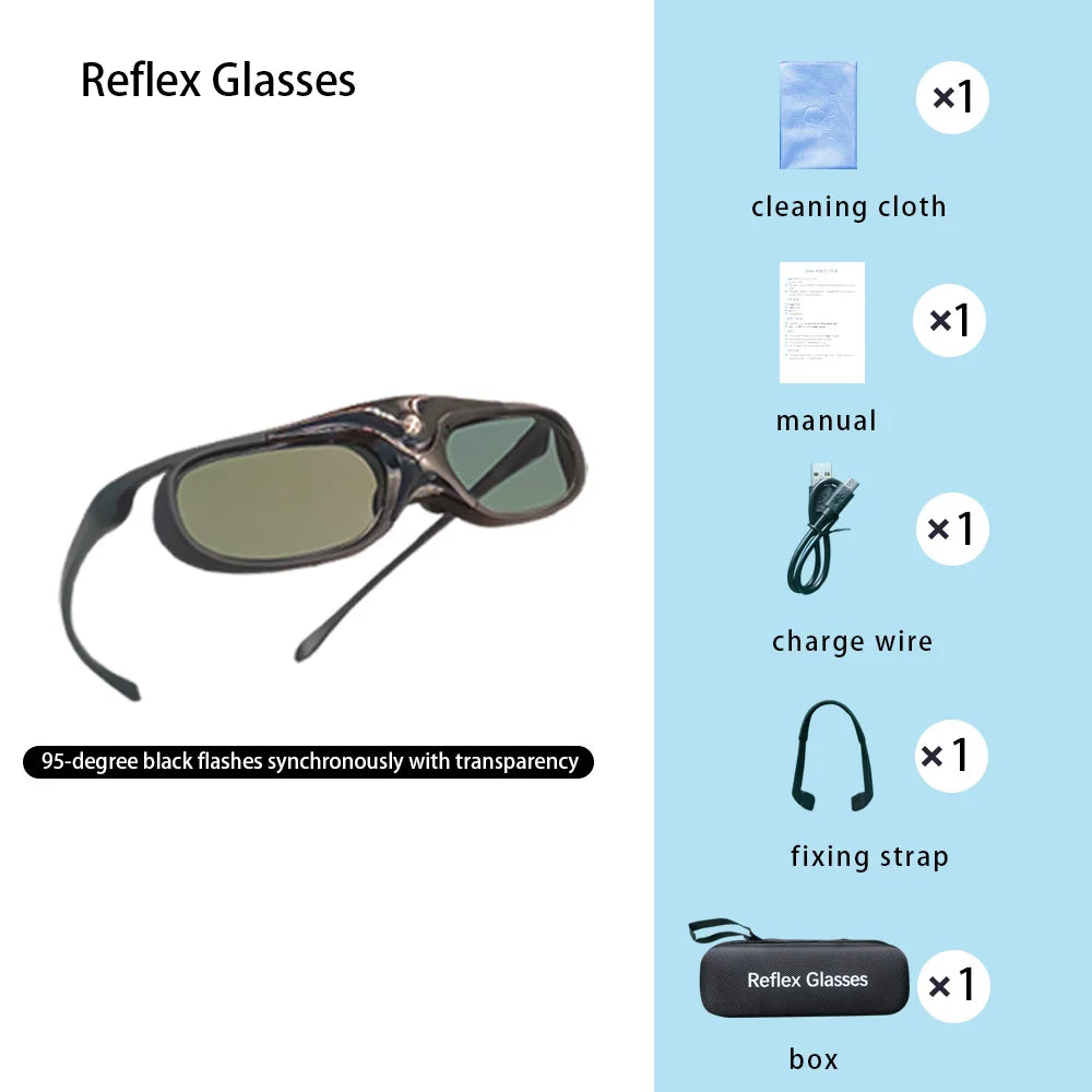 Strobe Training Glasses for Reaction Speed and Skills