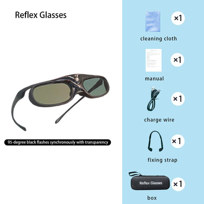 Strobe Training Glasses for Reaction Speed and Skills