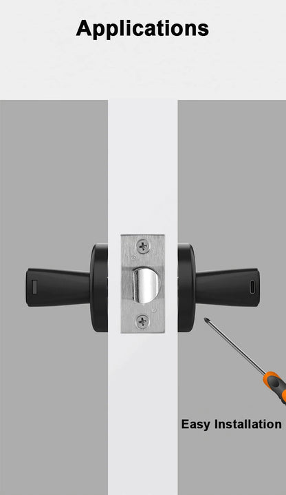 Smart Fingerprint Door Lock with Keypad and App Control
