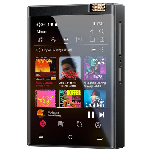 Portable Hi Fi Music Player with Bluetooth and WiFi
