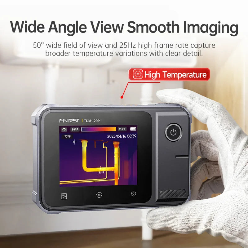 Thermal Camera Multimeter with Capacitance and Resistance Testing