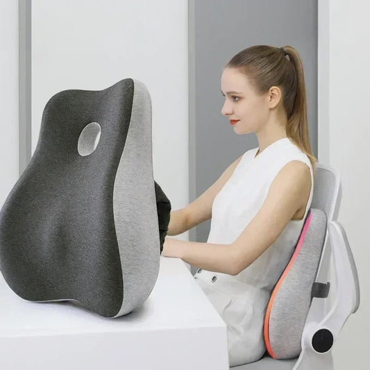Orthopedic Back and Coccyx Pillow with Massage Support