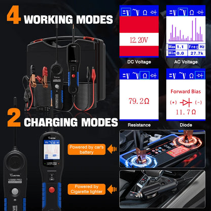 Automotive Circuit Tester with Relay & Fuse Finder V200 PRO