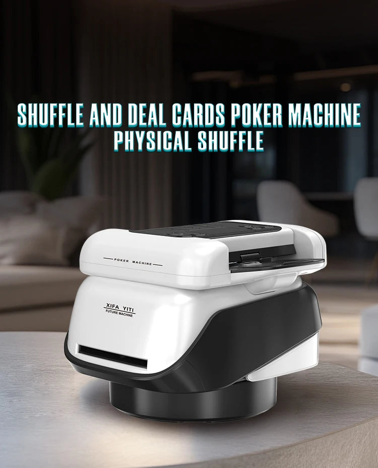 Automatic 360° Card Shuffler and Dealer Machine