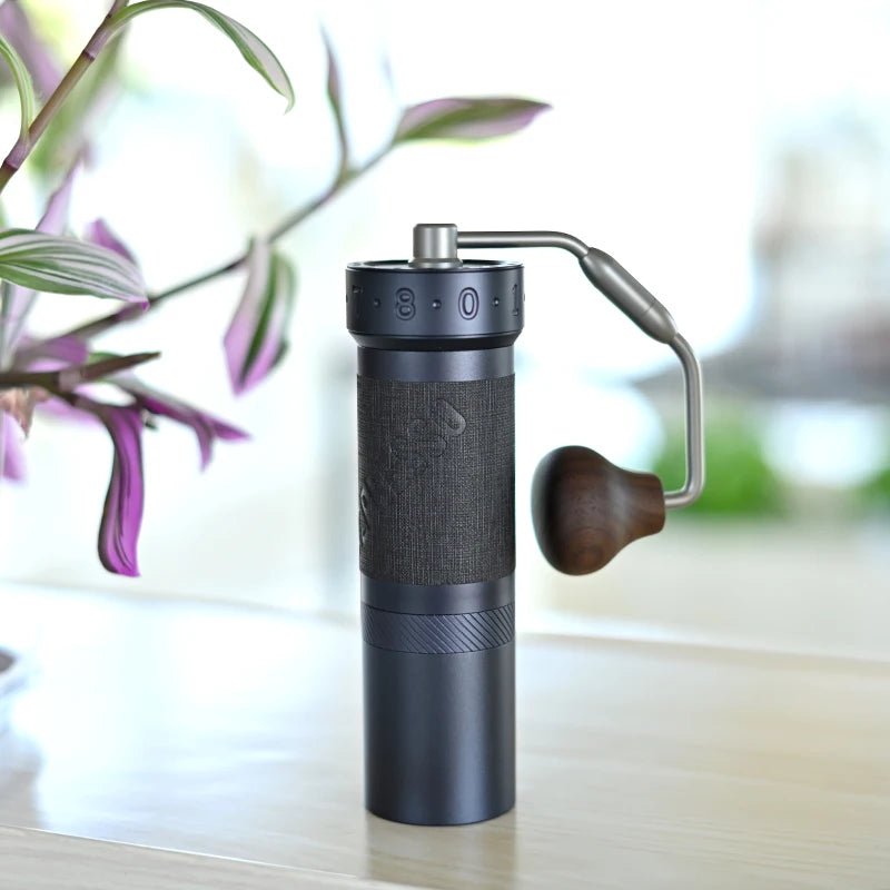 Portable Manual Coffee Grinder with 48mm Stainless Steel Burr