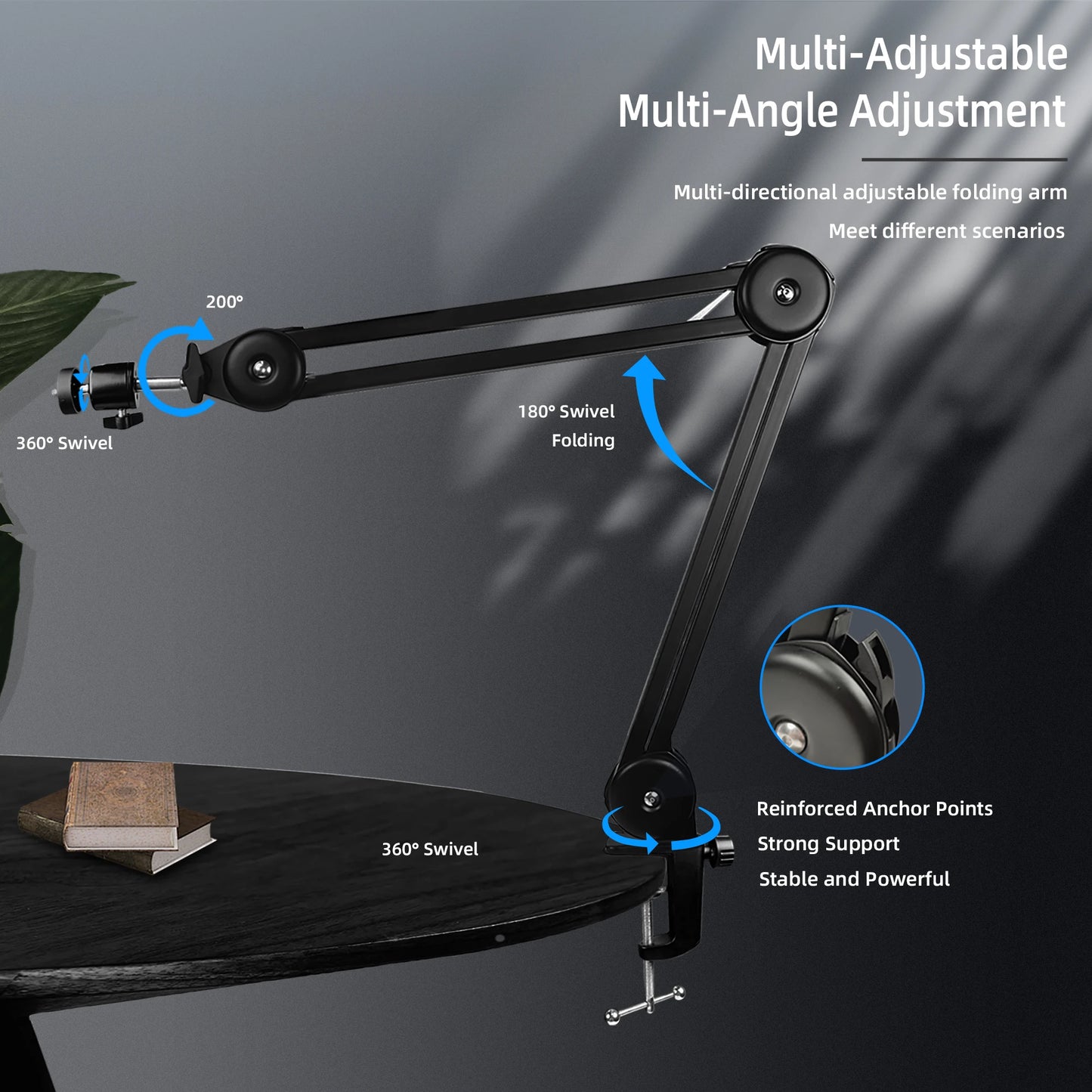 Portable 4K Industrial HDMI USB Microscope 150X Repair Camera