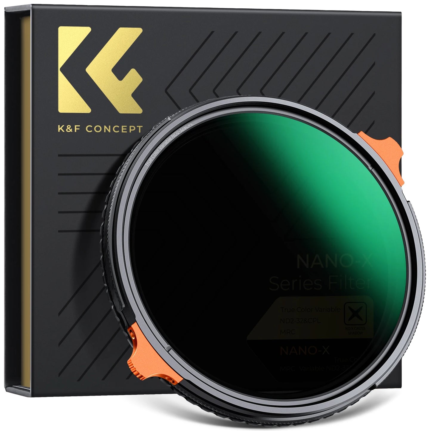 55mm Variable ND & Circular Polarizer 2 in 1 Filter