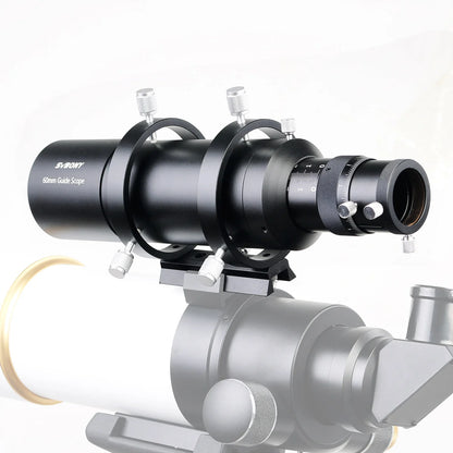 60mm Telescope Guide Scope with Dual Helical Focuser for Astrophotography