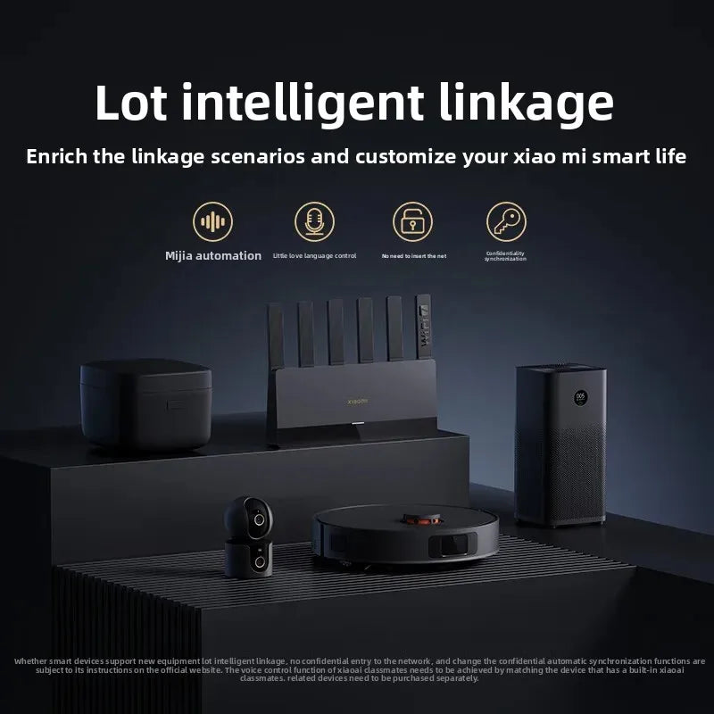 Xiaomi BE6500 WiFi 7 Router with 2.5G Port and Smart Security