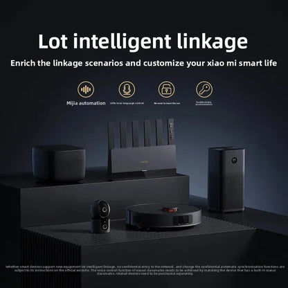 Xiaomi BE6500 WiFi 7 Router with 2.5G Port and Smart Security