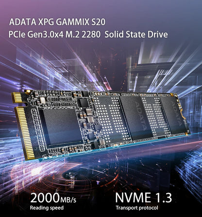 Ultra Fast 512GB NVMe M.2 SSD PCIe Gen3x4 Internal Drive
