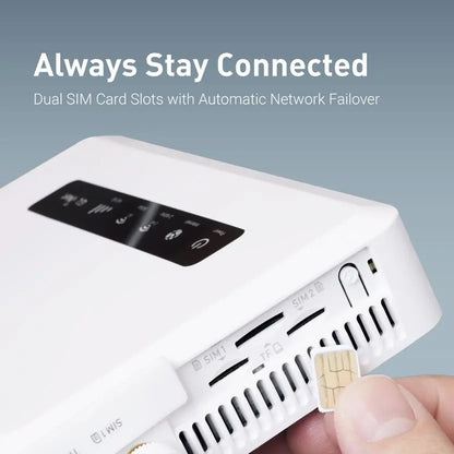 High-Speed 5G Wi-Fi 6 Router with Detachable Antennas