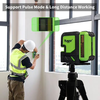 Rechargeable Green Laser Level Kit with Carry Case