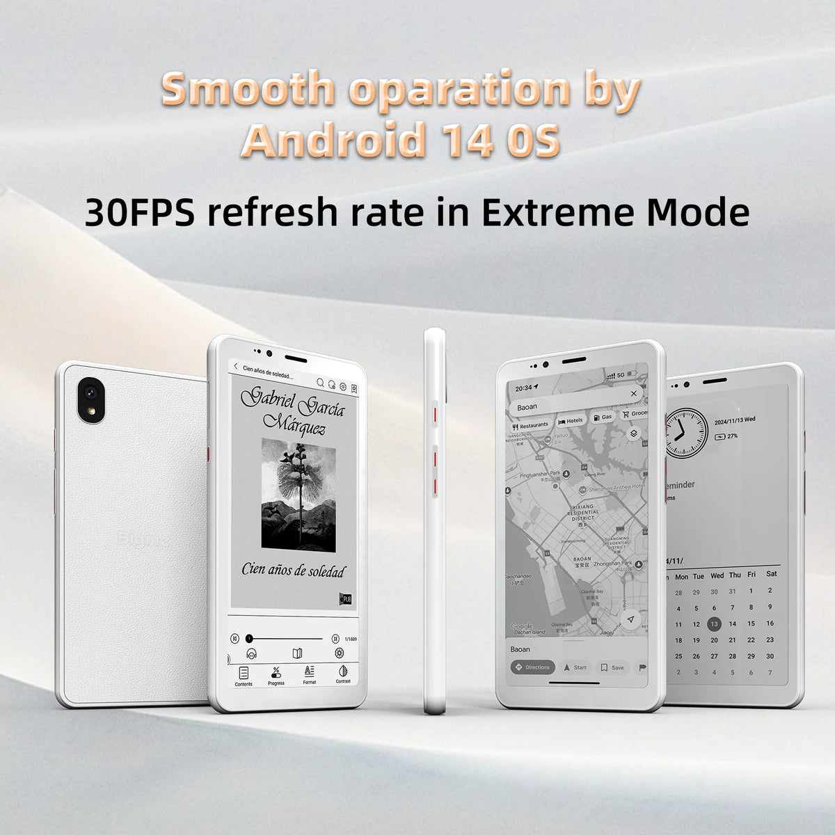 5.84 Inch E-Ink Ebook Reader Android 14 64GB