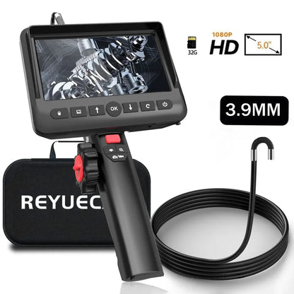 Portable 3.9mm Borescope with 210 Steering & LEDs