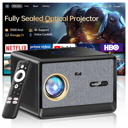 4K Smart Home Theatre Projector with Auto Focus WiFi6