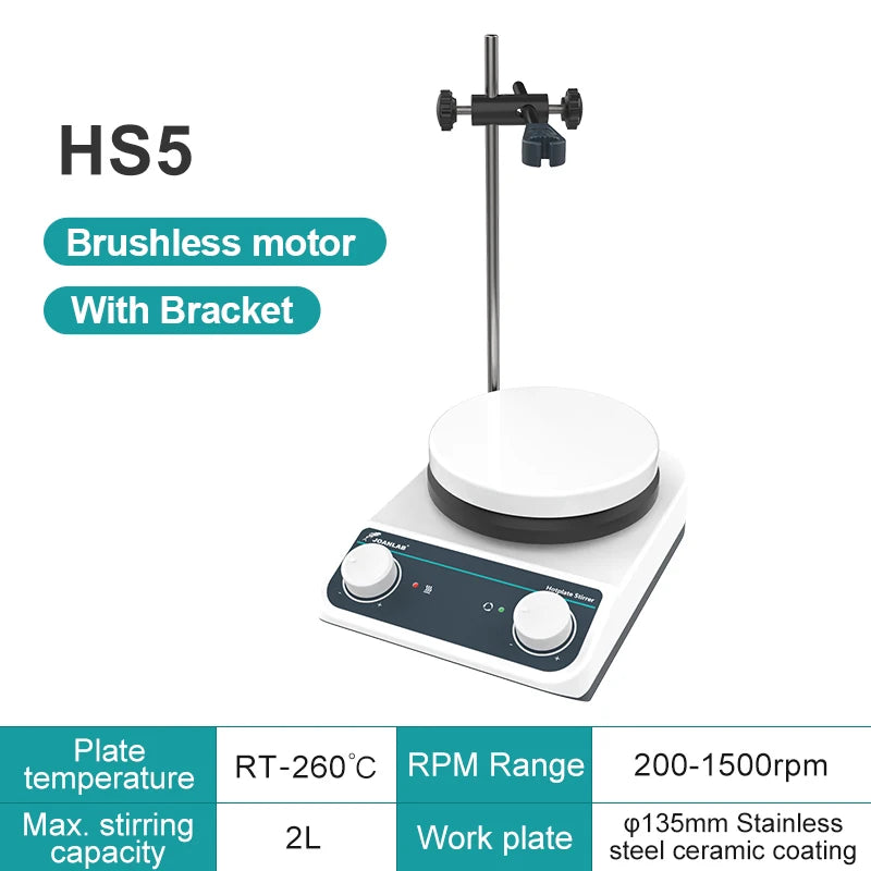 Magnetic Stirrer with Heating Hot Plate 2L