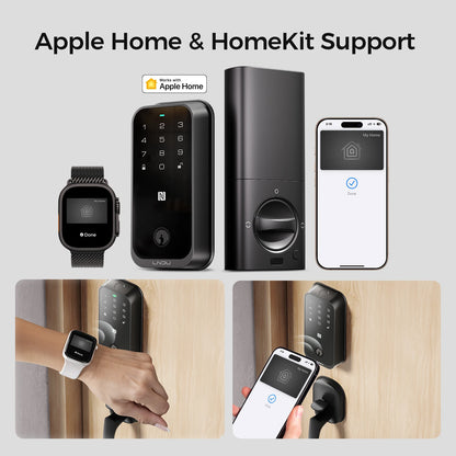 Smart Fingerprint Door Lock with Keyless Entry and Siri Control