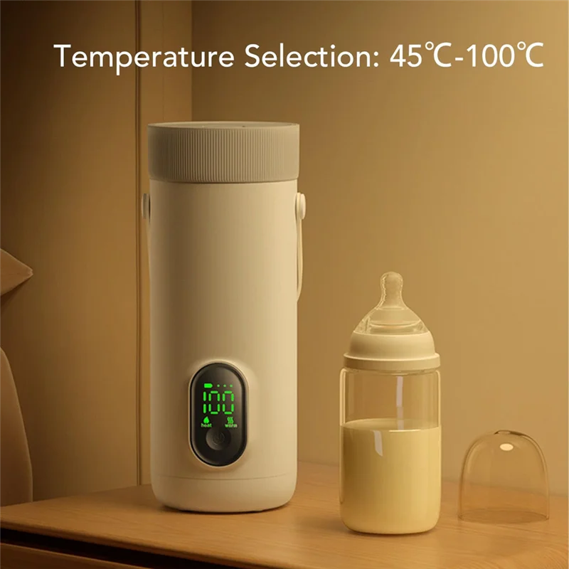 Portable 350ml Electric Kettle Rechargeable Travel Boiler
