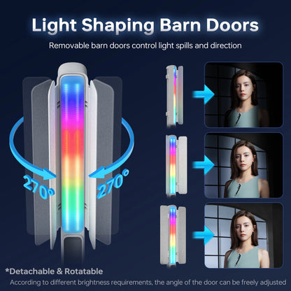 100W Handheld RGB LED Stick Light for Video