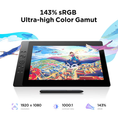 15.4 Inch Drawing Tablet Monitor with 16K Pressure