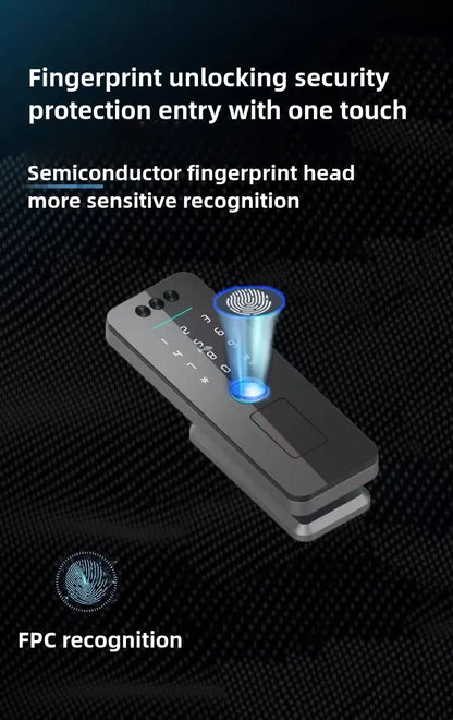 Waterproof Smart Lock 3D Face WiFi 2 Battery