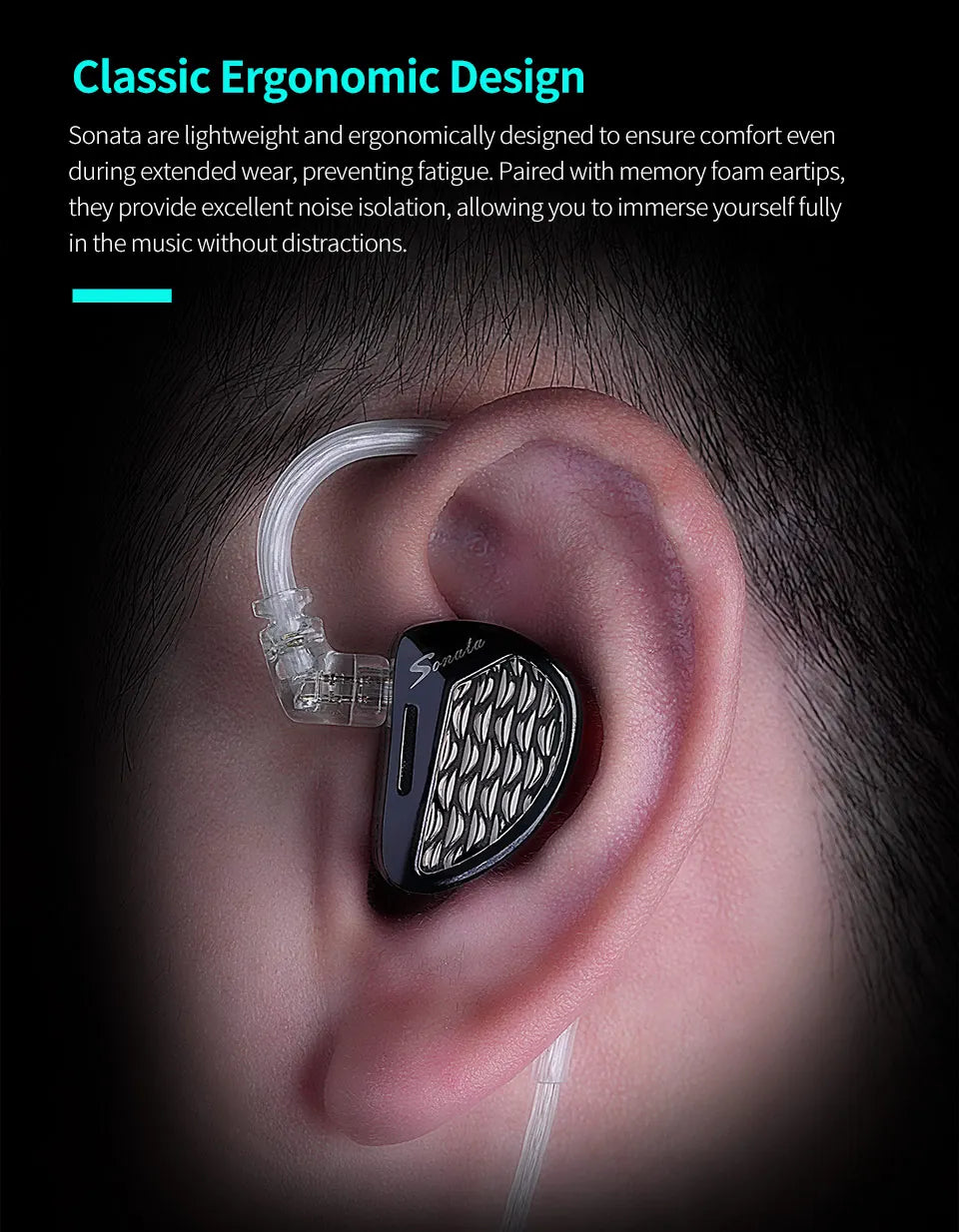 On-Ear Wired Hi-Fi Gaming Headphones 28BA Units
