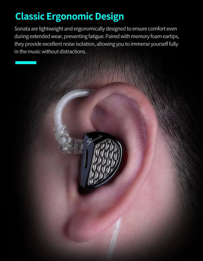 On-Ear Wired Hi-Fi Gaming Headphones 28BA Units